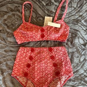 Lisa Marie Fernandez 2 piece swimsuit purchase at INTERMIX